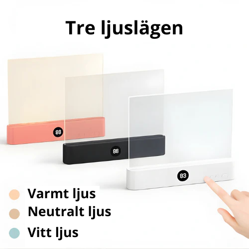 Läslampan™ – Läs i lugn och ro, utan att störa någon.